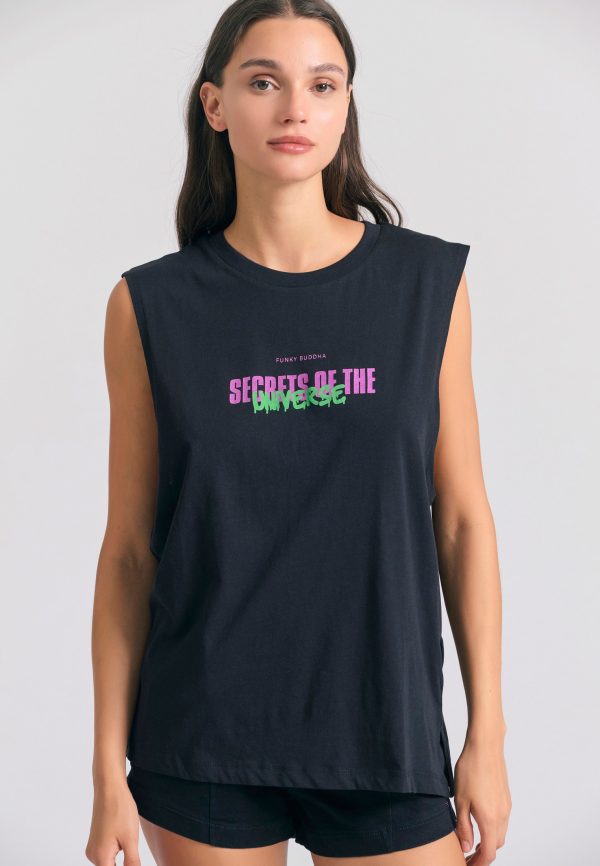 Women's t-shirt with zodiac art print on the back