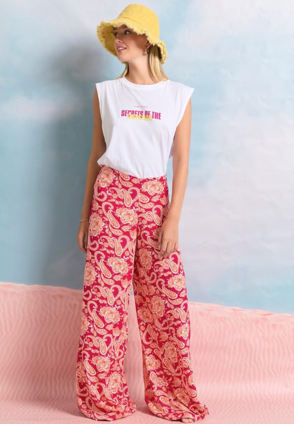 Women's t-shirt with zodiac art print on the back - Image 2