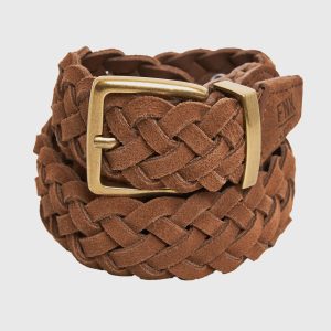 Women's suede belt