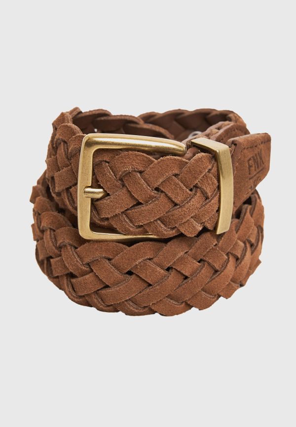 Women's suede belt