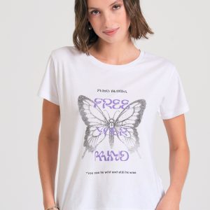 Women's t-shirt with photographic print