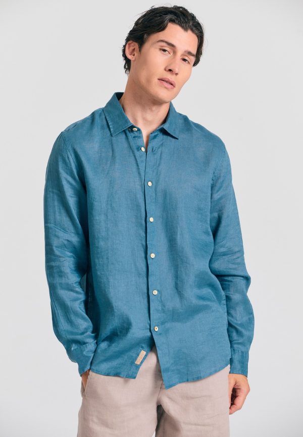 Garment dyed linen shirt - The essentials