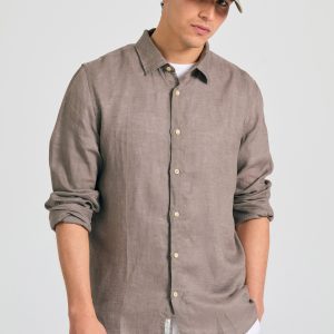 Garment dyed linen shirt - The essentials