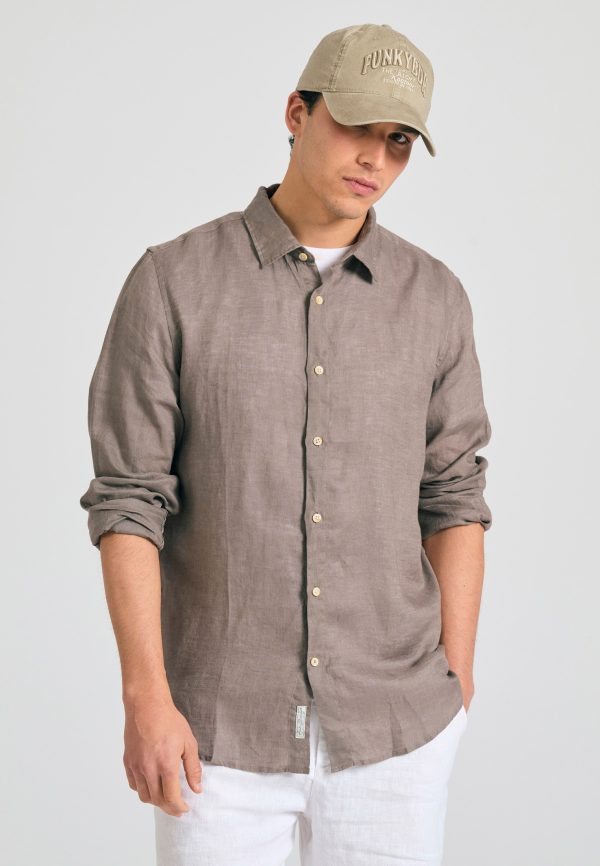 Garment dyed linen shirt - The essentials