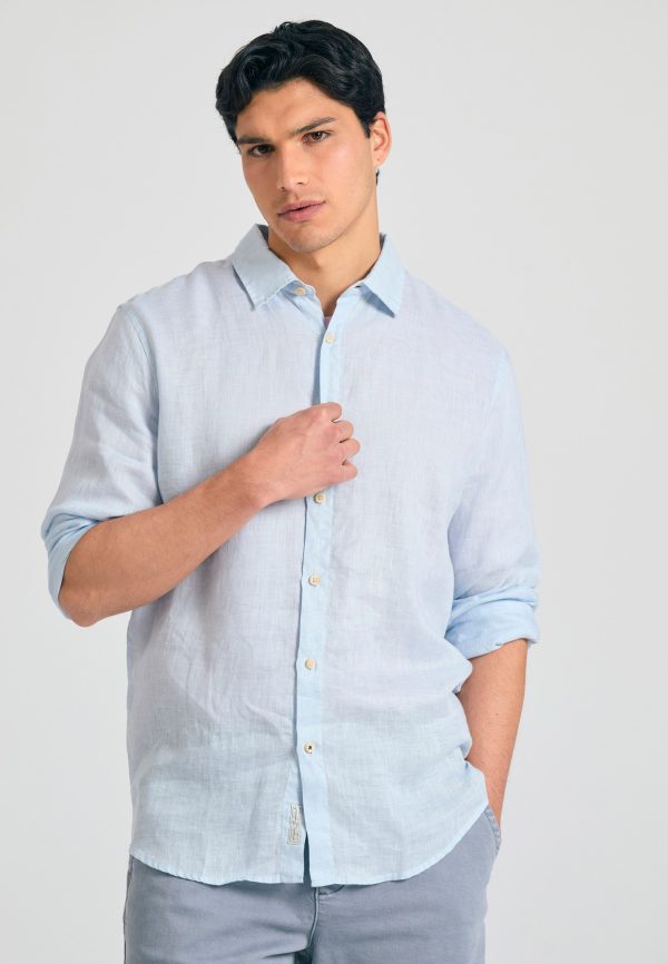 Garment dyed linen shirt - The essentials