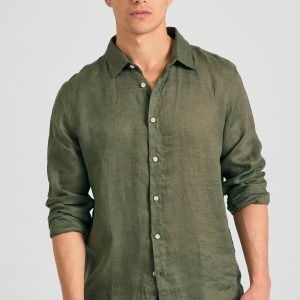 Garment dyed linen shirt - The essentials