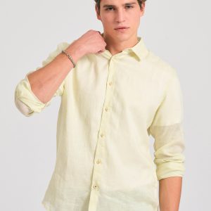 Garment dyed linen shirt - The essentials