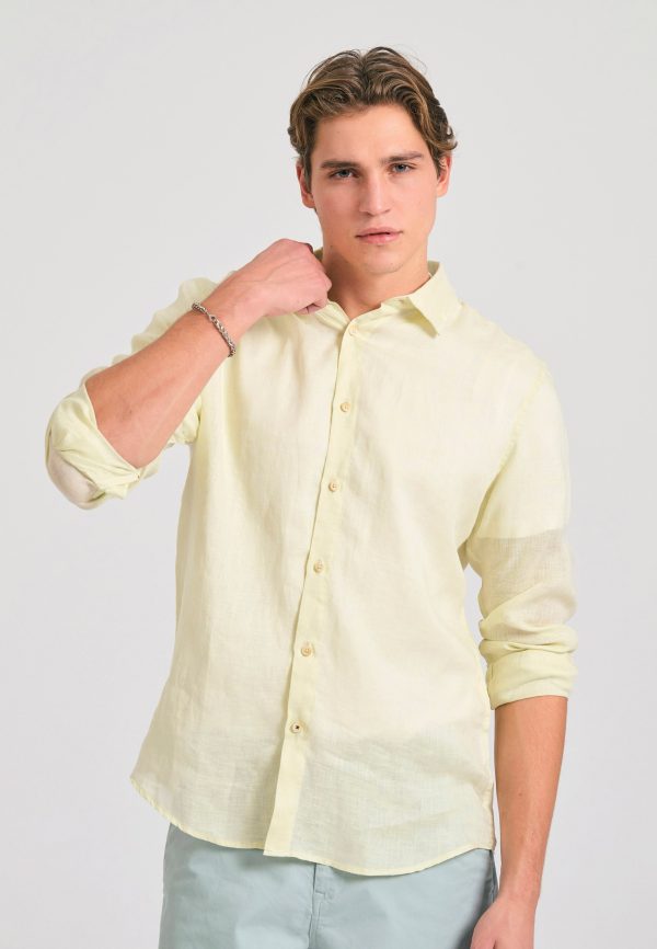 Garment dyed linen shirt - The essentials