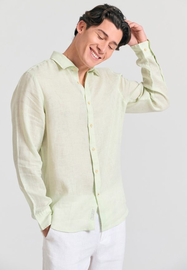 Garment dyed linen shirt - The essentials
