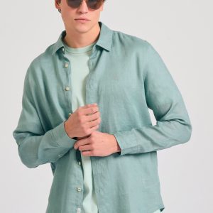 Garment dyed linen shirt - The essentials