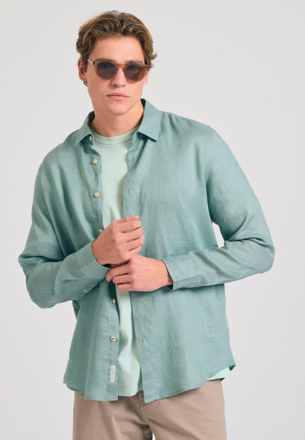 Garment dyed linen shirt - The essentials