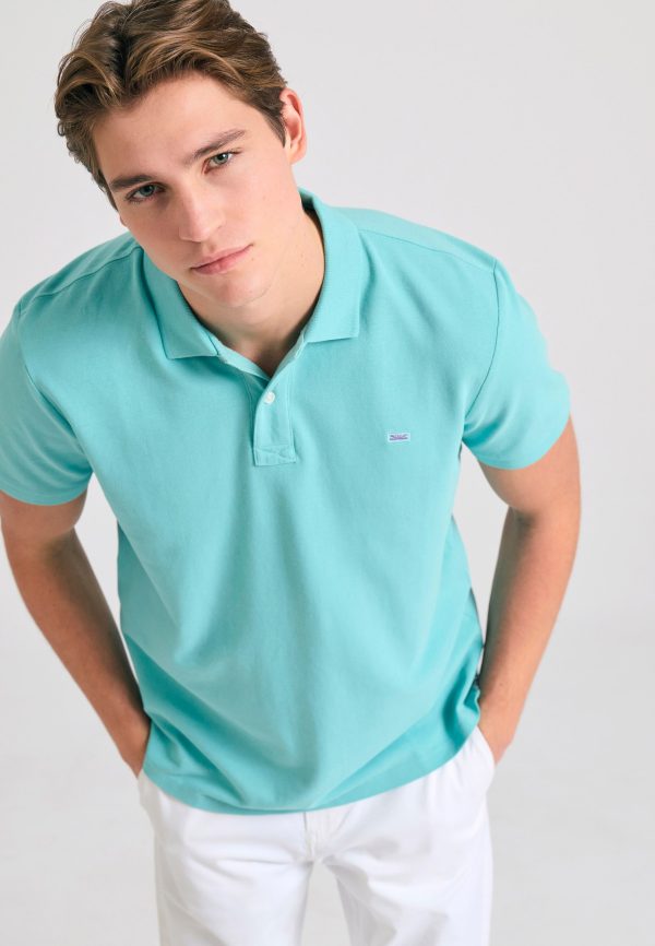 Polo shirt with embroidered logo - The essentials - Image 11
