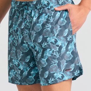 Floral printed swim shorts