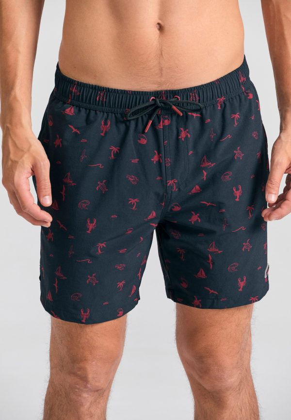 All over printed men's swim shorts - Image 3