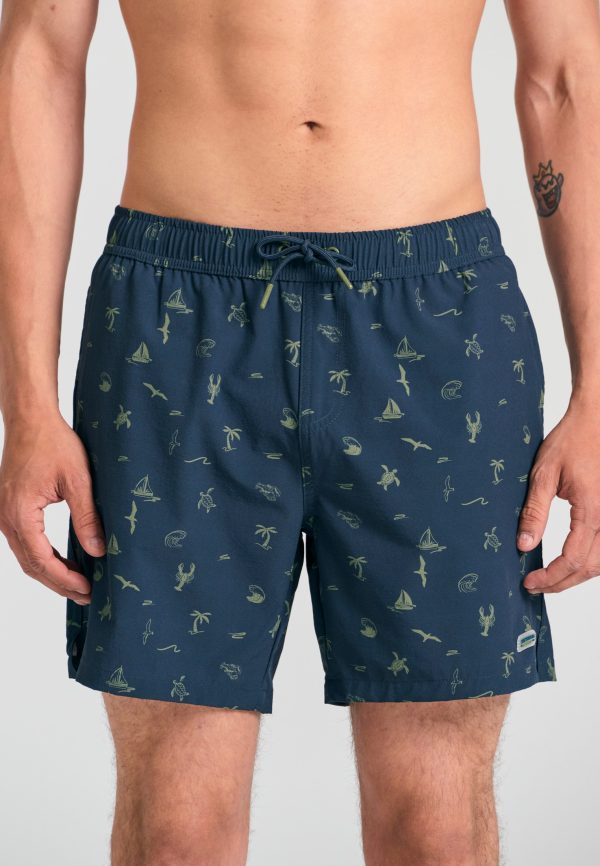 All over printed men's swim shorts - Image 4