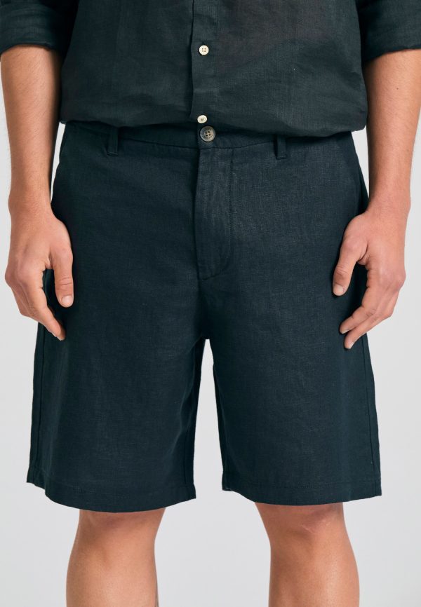 Men's comfort fit linen shorts - Image 2