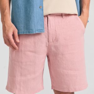 Men's comfort fit linen shorts
