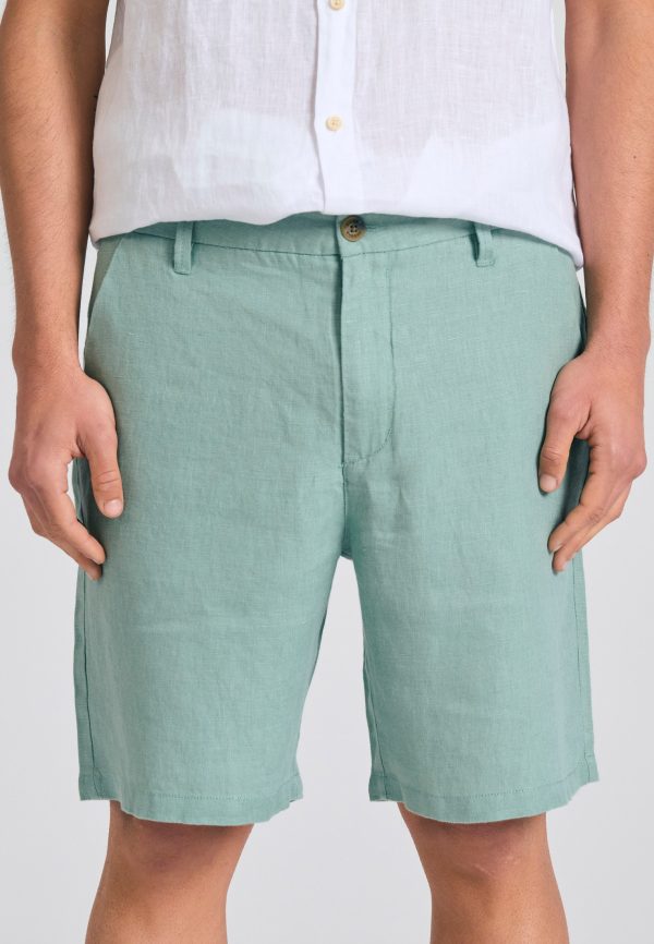 Men's comfort fit linen shorts - Image 3