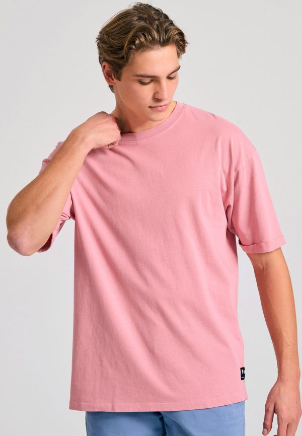 Oversized t-shirt with folded sleeve - Image 5