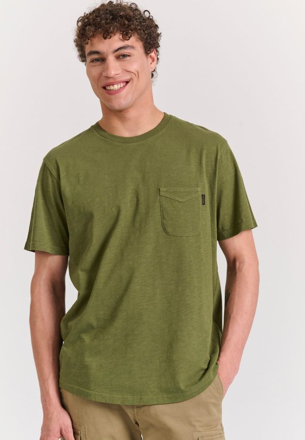 Men's t-shirt with chest pocket - Image 2