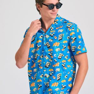 Relaxed fit all over printed shirt