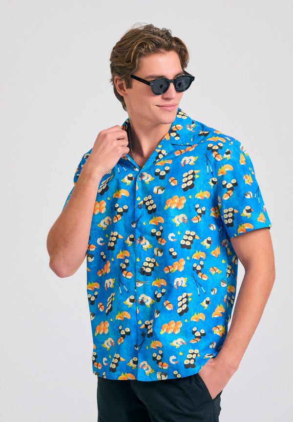 Relaxed fit all over printed shirt