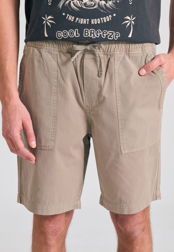 Garment dyed chino shorts - Image 3