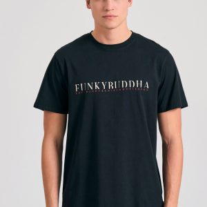 T-shirt with branded print on the chest