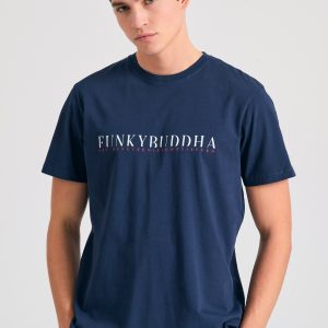 T-shirt with branded print on the chest