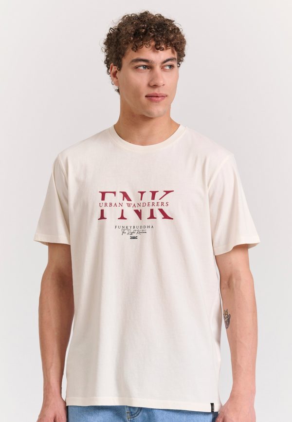 Organic cotton t-shirt with branded print - Image 2