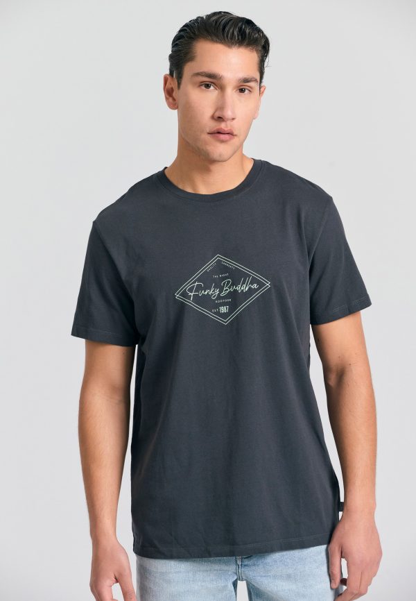 T-shirt with Funky Buddha print