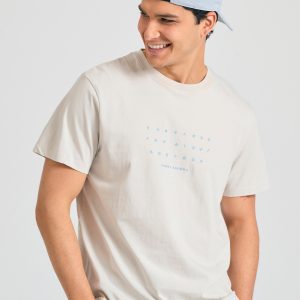 T-shirt with text artwork print