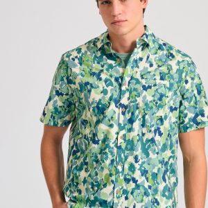 Relaxed fit floral shirt