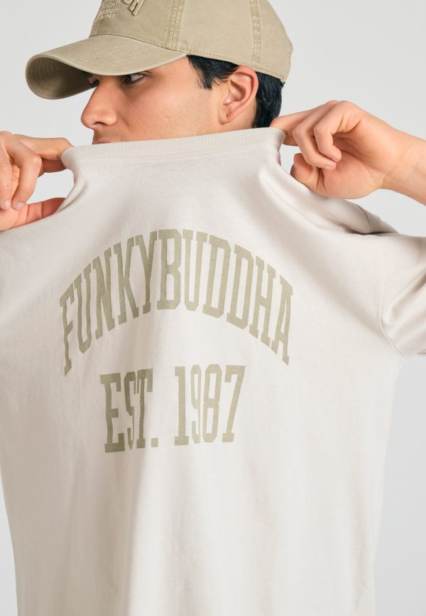 Relaxed fit t-shirt with branded print - Image 2