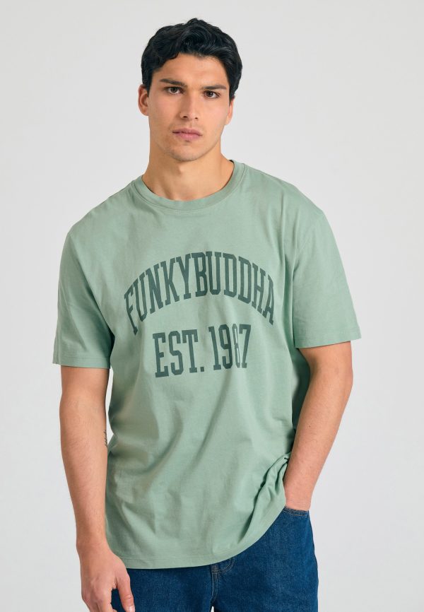 Relaxed fit t-shirt with branded print - Image 3
