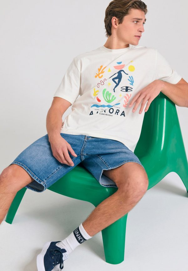 Relaxed fit t-shirt with graphic print - Image 4