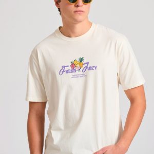 Relaxed fit t-shirt with print on the back