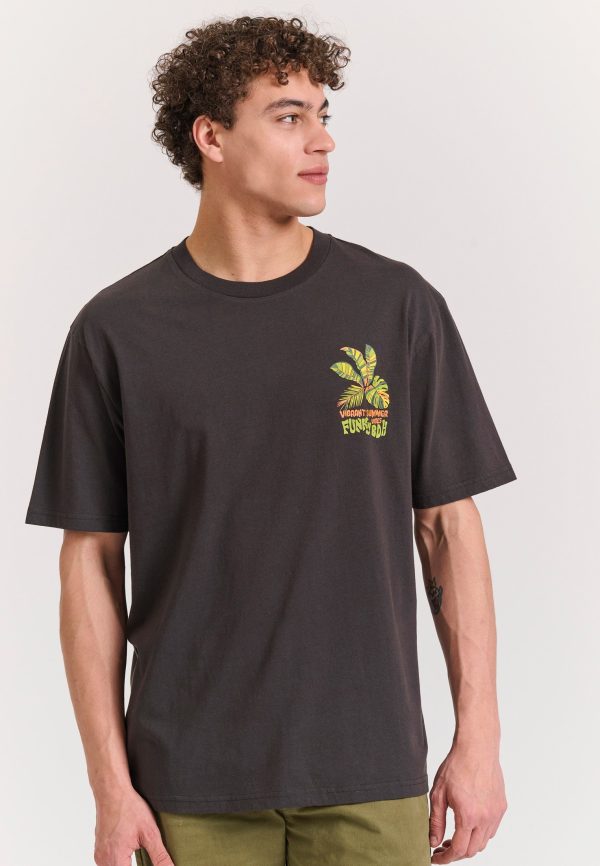 Relaxed fit t-shirt with summer vibe print