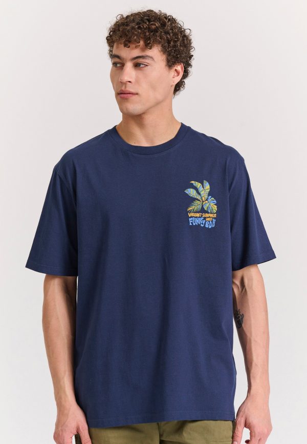 Relaxed fit t-shirt with summer vibe print - Image 2
