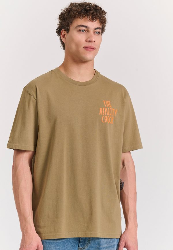 Relaxed fit t-shirt with graphic print on the back - Image 5