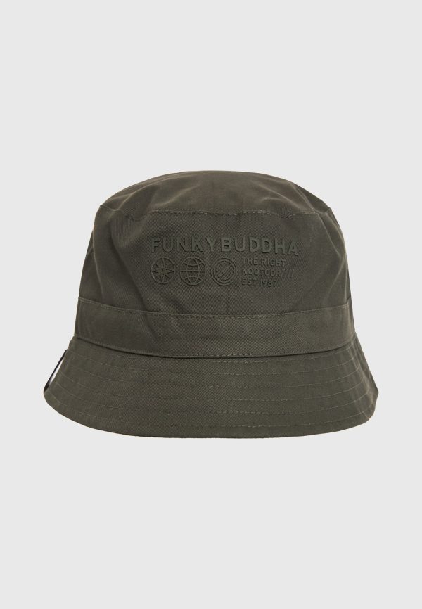 Men's hat with branded print - Image 2