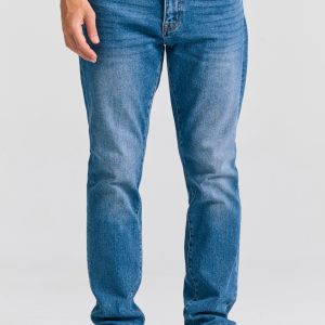 Slim tapered fit with washed effects