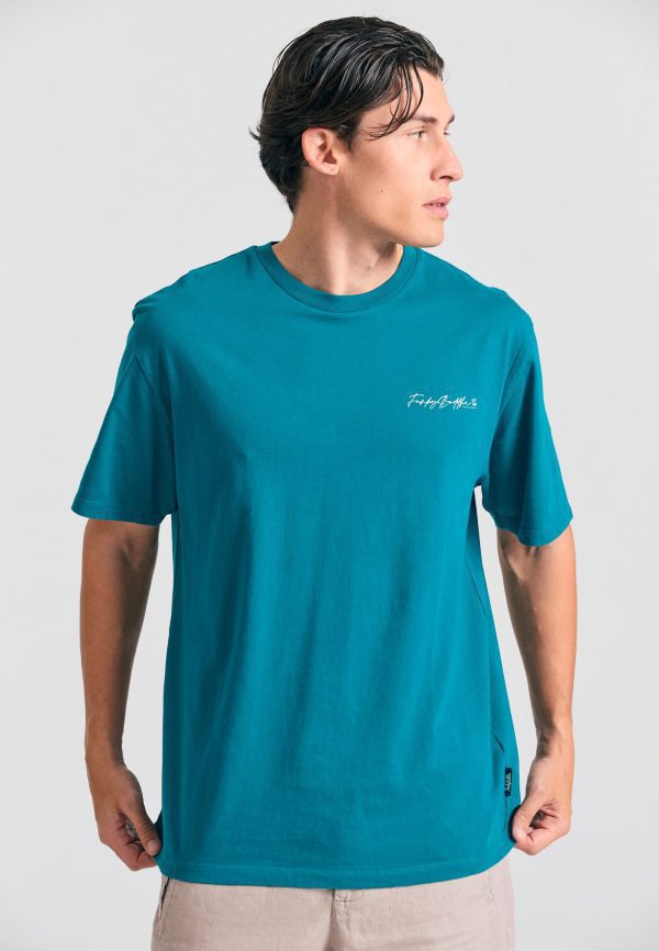 Relaxed fit t-shirt with graphic print on the back - Image 8