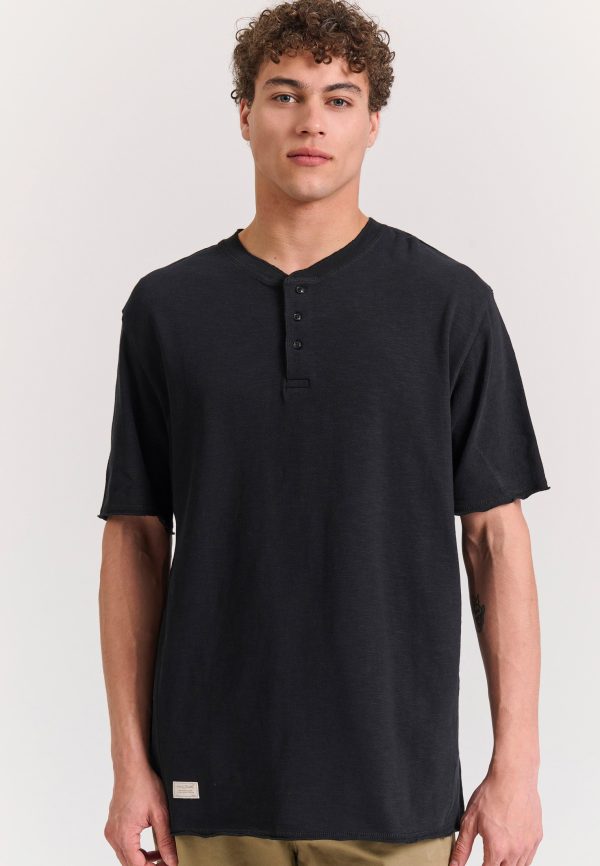 Relaxed fit cotton flame t-shirt
