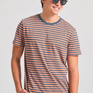 Yarn dyed stripped t-shirt